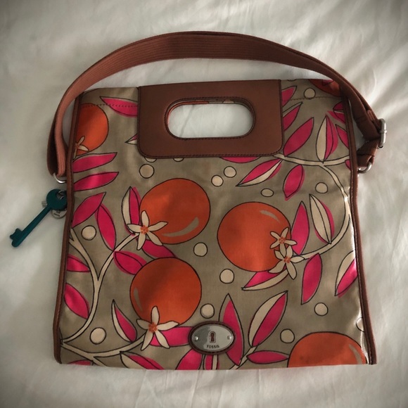 Fossil Key-Per Envelope Cross Body bag purse - Picture 13 of 13